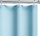 Штора для ванной Fora 001-F 180х180 см, голубая