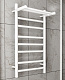 Полотенцесушители электрический с полочкой (лесенка) Bauedge Stil Shelf DB-0019, 40x80 см