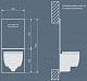 Декоративная панель TECE TECElux 9650107 для Duravit Senso Wash и Villeroy & Boch ViClean L
