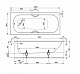 Стальная ванна Bette Form 2020 2951-000 AD 190х80х42 см системой антишум, BetteGlasur® Plus, BetteАнтислип, цвет белый