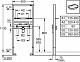 Система инсталляции для раковин Grohe Rapid SL 38554001