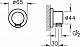 Шланговое подключение VitrA Dynamic S A45223