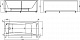 Акриловая ванна Акватек Либра New 170 слив слева, с фронтальным экраном