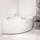 Акриловая ванна Radomir Vannesa Massage Алари 168х120, с гидромассажем, каркасом и экраном, классик, R