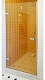 Душевая дверь в нишу GuteWetter Trend Door GK-861 левая 70 см стекло бесцветное Two, фурнитура хром