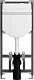 Комплект VitrA Uno 9773B003-7206 подвесной унитаз + инсталляция + кнопка