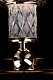 Мусорное ведро Boheme Murano Cristal 10907-CRST-G золото