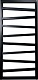 Полотенцесушитель электрический Terma Zigzag 50x107, черный металлик