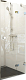 Душевая дверь в нишу Ravak BSD2-100 R Transparent, профиль хром
