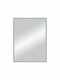 Зеркало Континент Frame Silver LED 600х800 ЗЛП891