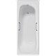 Чугунная ванна Delice Continental 170х70 с отверстиями под ручки и антискользящим покрытием DLR230613R-AS