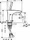 Смеситель Hansgrohe PuraVida 15075400 для раковины