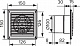 Вытяжной вентилятор Auramax C 4S C