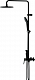 Душевая стойка Damixa Apollo DX220910300 с гигиеническим душем, черная