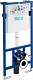 Комплект  Система инсталляции для унитазов Roca DUPLO WC 890090020 + Кнопка смыва Roca PL1 Dual хром + Крышка-сиденье Roca Gap 801472004 с микролифтом
