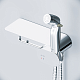 Унитаз AM.PM Like FlashClean CK80H0103W подвесной с гигиеническим душем и ершиком с сиденьем микролифт