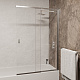 Шторка на ванну RGW SC-40 03114010-11, 100x150, хром, прозрачное стекло