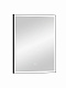 Зеркало Континент Frame black standart 600x800 ЗЛП948