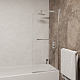 Шторка на ванну RGW SC-15 06111508-11, 80x140, хром, прозрачное стекло