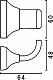 Крючок Art&Max Ovale AM-E-4086