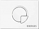 Система инсталляции для унитазов Berges Wasserhaus Novum 040221 с кнопкой смыва, белая