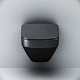 Унитаз AM.PM Inspire V2.0 C50A1700MBSC подвесной Черный матовый с сиденьем микролифт