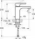 Смеситель VitrA Sento A42513EXP для раковины