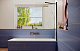 Шторка на ванну Ambassador Bath Screens 16041207 80х140, профиль черный