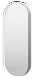Зеркало Brevita Saturn 50 SAT-Dro1-050-platinum с подсветкой Платина матовая с сенсорным выключателем