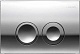 Комплект  Система инсталляции для унитазов Geberit Duofix Delta 458.124.21.1 3 в 1 с кнопкой смыва + Унитаз подвесной Villeroy & Boch O.Novo 5660HR01