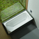 Стальная ванна Bette Form цвет белый 160х70 2942-000 AS AD с антислипом Sense, система-антишум