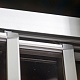 Душевая дверь в нишу GuteWetter Practic Door GK-403A левая 86-90 см стекло бесцветное, профиль матовый хром