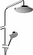 Душевая стойка Hansgrohe Vernis Blend 26274000 Showerpipe 200 1jet с термостатом, хром