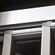 Душевая дверь в нишу GuteWetter Practic Door GK-403A правая 136-140 см стекло бесцветное, профиль матовый хром